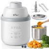 Picture of Bear NutriEase AllStage Stainless Steel Baby Food Maker Steamer and Blender, Truly OneStep Baby Food Processor Puree Maker Grinder Mills, Auto Cooking&Grinding for Healthy Homemade Baby Food, BPA-Free
