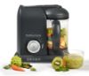 Picture of BEABA Babycook Solo 4 in 1 Baby Food Maker, Puree Steamer and Blender for Purees, Grinder with Auto Steam Cooking, Lrg Capacity 1,100 mL/ 37 oz, 27 Servings in 20 Mins, (Charcoal)