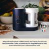 Picture of BEABA Babycook Neo, Baby Food Maker, Glass Bowl Baby Food Processor, 4 in 1 Steam Cook & Blender, Stainless Steel Steam Basket, Easy Clean Reservoir, 5.5 Cup Capacity, Eucalyptus