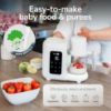 Picture of BooBoo Baby PurePro V2 5-in-1 Baby Food Maker - Multifunctional Puree Blender, Auto Cooking & Grinder Chopper - Baby Food Processor with Steamer, Bottle Warmer, Sterilizer & Self Cleaning Operation