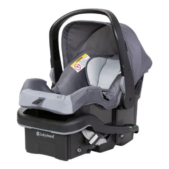 Picture of Baby Trend EZ-Lift Plus Infant Car Seat, Ultra Grey - Newborn Comfort Padding, Lightweight Carry Build, Adjustable Harness System