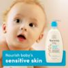 Picture of Aveeno Baby Daily Moisture Gentle Body Wash & Shampoo with Oat Extract, 2-in-1 Baby Bath Wash & Hair Shampoo, Tear- & Paraben-Free for Hair & Sensitive Skin, Lightly Scented, 18 fl. oz