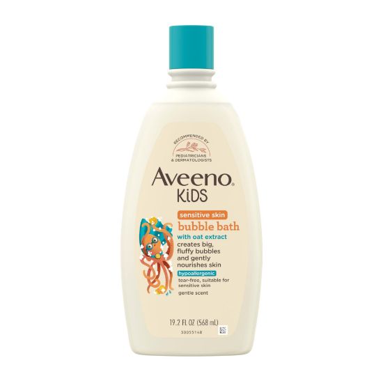 Picture of Aveeno Kids Bubble Bath Sensitive Skin 19.2 Ounce