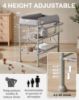 Picture of BEKA Diaper Changing Station, Portable Changing Table for Baby, Waterproof, Folding Portable Changing Station, Adjustable Height w/Organizer, Mobile Nursery Diaper Changing Table for Baby, Newborn