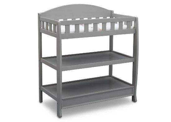 Picture of Delta Children Infant Changing Table with Pad, Grey