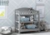 Picture of Delta Children Infant Changing Table with Pad, Grey