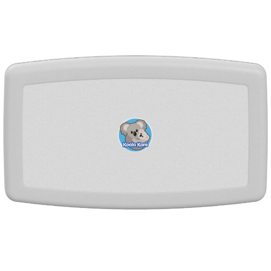 Picture of Koala Kare Surface-Mounted Horizontal Baby Changing Station, Model KB300-05 (White Granite)