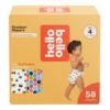 Picture of Hello Bello Premium Diapers Size 4 (22-37lbs), Busy Bees & Hive Five Designs, 58ct Club Box