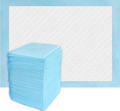 Picture of Wowflash Super Absorbency Disposable Diaper Pads for Baby, Puppy and Adults, Disposable Changing Underpads for Baby, 50 Count, 17 x 13''
