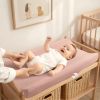 Picture of lulumoon Muslin Changing Pad Cover: Baby Diaper Changing Table Pad Cover - Changing Pad Sheets for Girls Boys