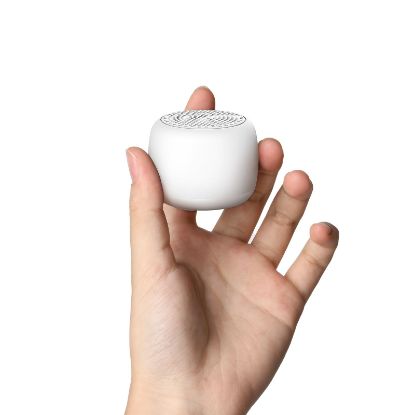 Picture of Babelio White Noise Sound Machine for Adults Kids Baby, Mini, 15 Non-looping Sounds, Timer, Memory Function, Easy to Pocket and Travel White