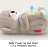 Picture of FISHER-PRICE BABY Toy Soothe 'n Snuggle Otter Portable Plush Sound Machine with Music Lights & Breathing Motion for Newborns 0+ Months