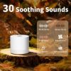 Picture of Sound Machine Mini White Noise Machine with 30 Soothing Sounds 4 Timers Memory Function for Newborn Baby Kids Adults Portable Rechargeable Sleep Brown Noise Machine for Travel Camping Home Office