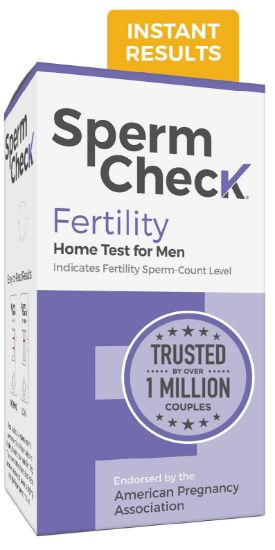 Picture of SpermCheck Fertility Sperm Count Test for Men, at Home Sperm Test, Easy to Read Results, Over 98% Accurate