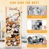 Picture of Woodure Stuffed Animal Storage & Organizer, Wooden Cute Zoo Toy Holder for Toddler Rooms, Playrooms & Bedrooms