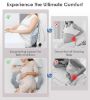 Picture of Pregnancy Pillows for Sleeping, Memory Foam Maternity Pillow Support for Back Belly HIPS, Adjustable Travel Wedge Pillow for Pregnant Women, Side Sleeping Pregnant Pillows with Cooling Pillowcase