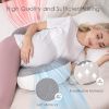 Picture of Chilling Home Pregnancy Pillow, Maternity Pillow for Pregnant Women, Pregnancy Pillows for Sleeping Portable, Pregnancy Wedge Pillow, Body Pillow Support for Back, Belly, Waist, Grey