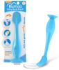 Picture of Bumco Baby Bum Brush - BPA-Free Diaper Cream Spatula with Suction Cup Base, Soft & Flexible Silicone, Wipe-Clean, Mom-Invented Diaper Bag Essentials (Blue)