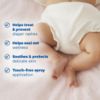 Picture of Mustela Baby Diaper Rash Cream Spray - Touch-Free protectant with Zinc Oxide & Natural Avocado - Treats, Soothes and Prevents Diaper Rash- Fragrance-Free - 3 fl. oz