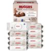 Picture of Huggies Skin Essentials Baby Wipes, Hypoallergenic, 99% Water, 10 Flip Top Packs (560 Wipes Total)