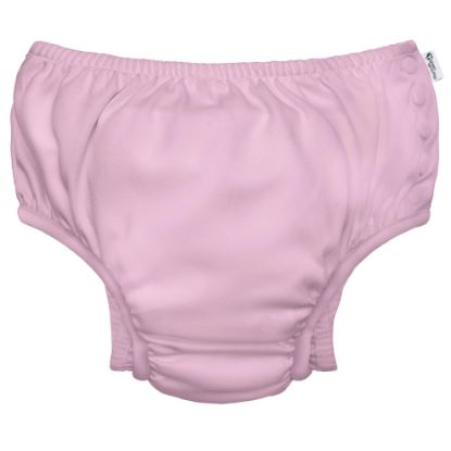 Picture of Green Sprouts Girls Reusable Absorbent Baby Swim Diapers Light Pink 3T