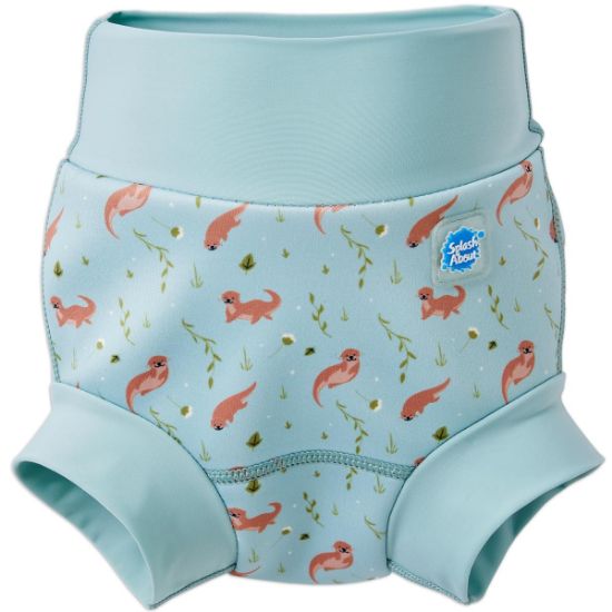 Picture of Splash About Happy Nappy Reusable Swim Diaper, Playful Otters, 12-24 Months