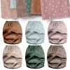 Picture of Mama Koala 3.0 Pocket Cloth Diapers for Babies with AWJ Lining, 6 Pack with 6 4-Layer Natural Cloth Diaper Inserts - Reusable and Washable Pocket Diapers(Simply Neutrals)
