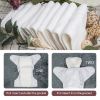 Picture of ALVABABY Baby Cloth Diaper 6 Pack with 12 Inserts One Size Cloth Diaper Covers Adjustable Washable Reusable for Baby Girls and Boys