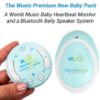 Picture of Womb Music Premium Pregnancy Pack by Wusic - Get The Bluetooth Baby Belly Speaker and Baby Monitor in This Great Combo prenatal Pregnancy Gift Package.