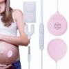 Picture of BlissKiss Baby Bump Headphones: Pregnancy Headphones for Belly, Safely Play Music & Voices to Baby in Womb - Featherlite, Portable Belly Speakers Gift for Moms