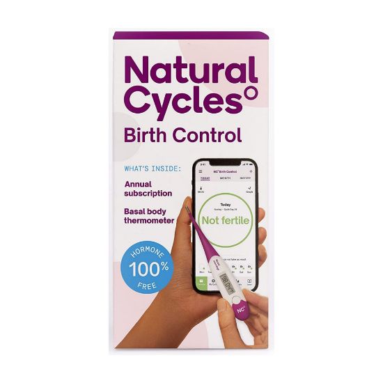 Picture of Natural Cycles 12 Month Subscription - Digital Birth Control with Basal Body Thermometer - Fertility Management App- (iOS and Android)