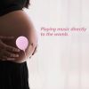 Picture of Pumwoy Baby Bump Headphones-Prebatal Belly Speakers for Women During Pregnancy,Play and Share Music to Your Baby(Pink)
