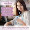 Picture of Skywin - Baby Heartbeat Listening Tool, Hear Your Babys Heartbeat from 24 Weeks, At-Home Pregnancy Bonding Tool (Blue)