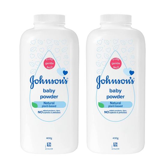 Picture of Johnson's & Johnson's Baby Powder 400g (Pack of 2)