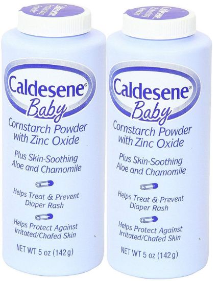 Picture of Caldesene Baby Cornstarch Powder With Zinc Oxide 5 oz (Pack of 2)