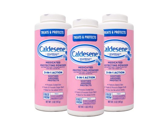 Picture of Caldesene Medicated Protecting Powder with Zinc Oxide & Cornstarch-Talc Free, 5 Ounce (3 Pack)