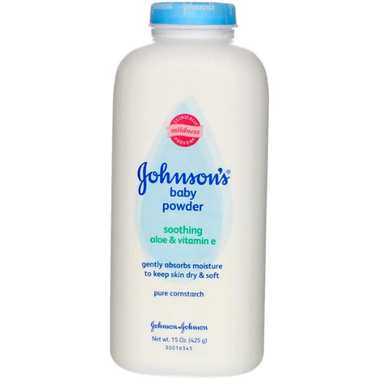 Picture of JOHNSON'S Aloe & Vitamin E Baby Powder 15 oz (Pack of 3)
