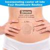 Picture of 50PCS Castor Oil Patches, FDA/MDR Certified Carrier Patches for Castor Oil | Medical-Grade Self-Adhesive Pads | Belly Button Patch for Caster Oil, Portable Breathable Anti Leakage Anti-Slip No Wash