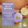 Picture of Badger Belly Butter, Organic Stretch Mark Cream for Pregnant Belly, Rich Hypoallergenic Moisturizing Organic Cocoa Butter & Coconut Body Butter for Women, 2 oz Tin