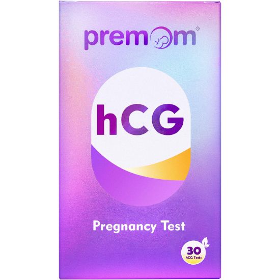 Picture of Premom Pregnancy Test Strips- 30 Pack Early Detection Pregnancy Test Kit Powered by Premom Ovulation Predictor iOS and Android APP