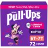 Picture of Pull-Ups Girls' Potty Training Pants, Size 6T-7T Training Underwear (55-75 lbs), 72 Count