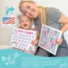Picture of Hadley Designs Potty Training Chart for Toddlers Girls -10 Sticker Potty Chart for Toddlers Girls, 8.5x11" Potty Training Sticker Charts for Toilet Success, Unicorn Toddler Reward Chart for Kids