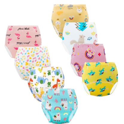 Picture of Potty Training Underwear for Girls, Toddler Learning Designs Training Pants(8 Packs, Multi-Colored, 3-4T, M)