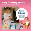 Picture of Potty Training Watch for Kids V2 - A Water Resistant Toilet Reminder Device for Boys & Girls to Train Your Toddler with Fun/Musical & Vibration Interval Reminder with Potty Training eBook (Pink)