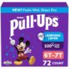 Picture of Pull-Ups Boys' Potty Training Pants, Size 6T-7T Training Underwear (55-75 lbs), 72 Count