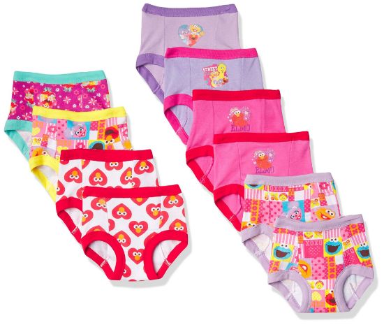 Picture of Potty Training Pants with Elmo, Cookie Monster, Big Bird + Stickers & Success Chart