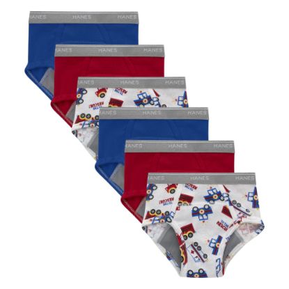 Picture of Hanes Toddler Potty Trainer Briefs for Toddlers, Light Leaks Potty Training Underwear for Toddler Boys, Multipacks