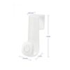 Picture of Ubbi Multi-Use Potty and Utility Hook, No Hardware Or Installation Needed, Durable and Sturdy to Hang Over Toilet Tank Or Door, Polypropylene, White