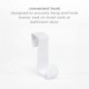 Picture of Ubbi Multi-Use Potty and Utility Hook, No Hardware Or Installation Needed, Durable and Sturdy to Hang Over Toilet Tank Or Door, Polypropylene, White