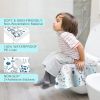 Picture of 20 Pack Toilet Seat Covers Disposable, Extra Large Toilet Potty Covers for Kids & Adults, Individually Wrapped - Travel Essential, Toddler Potty Training for Trip, Airplane Public Restroom (Animal-A)